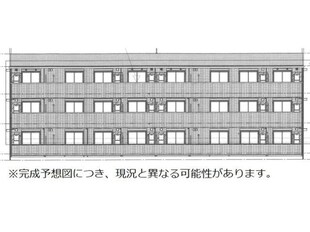 仮）D-room上代2丁目Ａ棟の物件外観写真